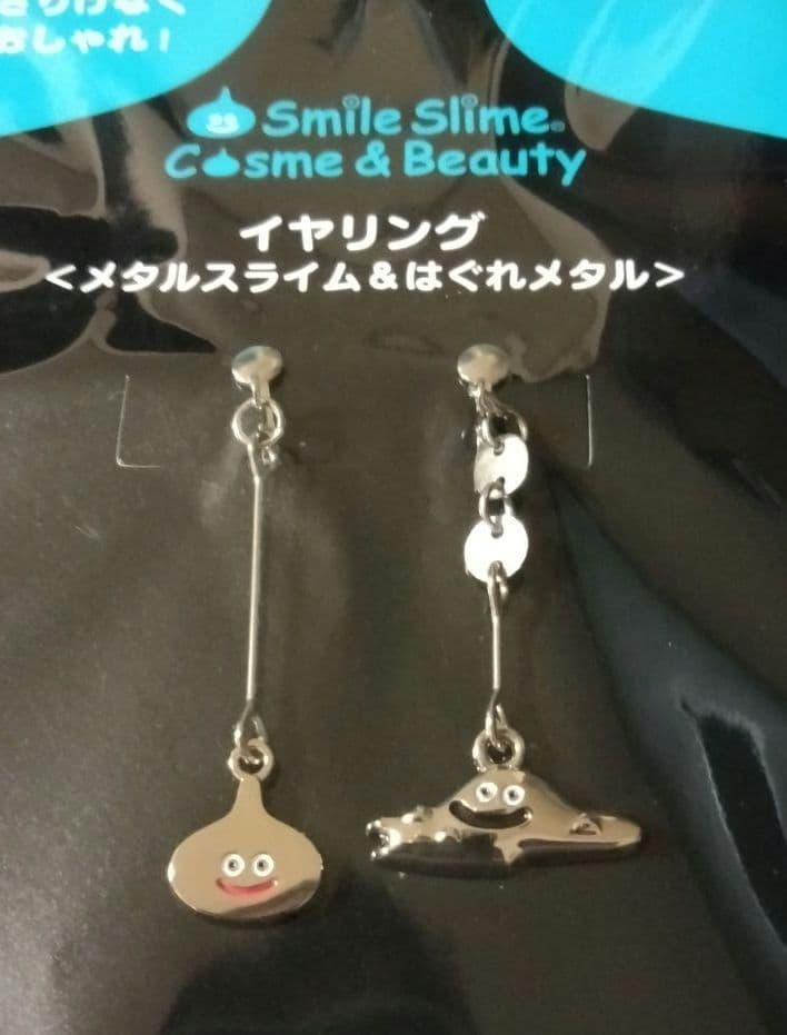 ドラゴンクエスト メタルスライム&はぐれメタル《イヤリング》スマイル