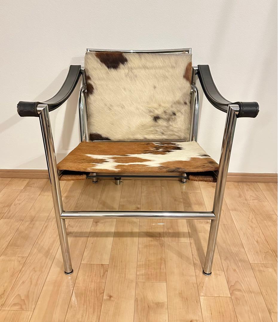 本物 Cassina カッシーナ コルビジェ LC1 スリングチェア 刻印有り