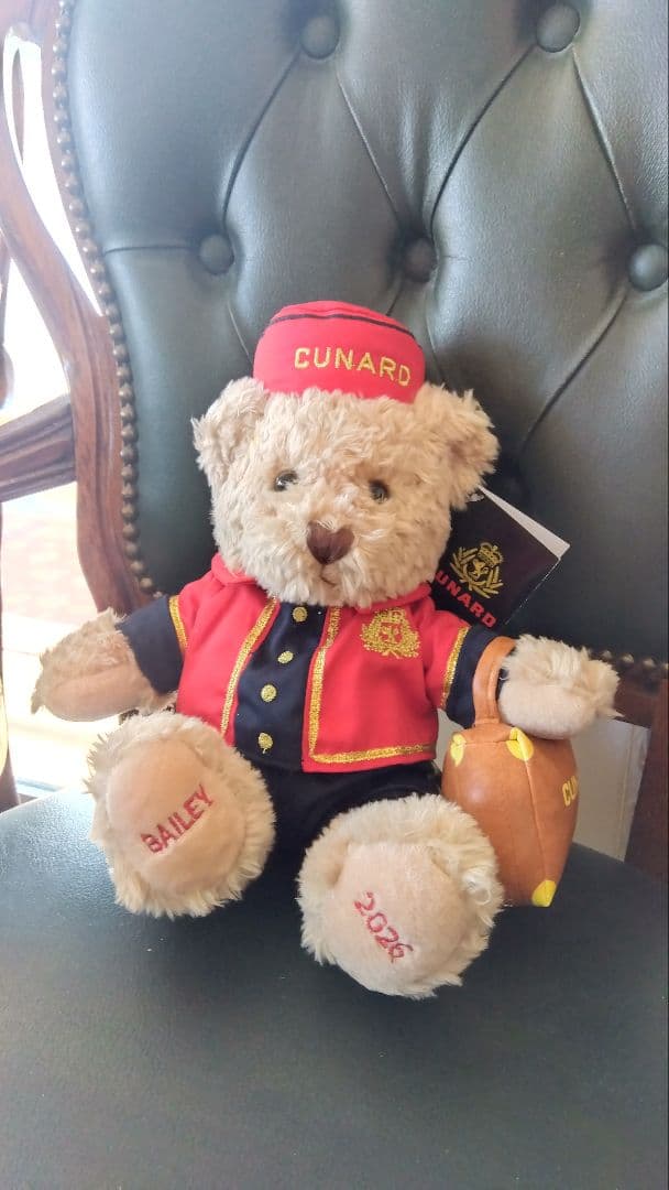 お値下げ　クイーンエリザベス キュナード 2026年新ベルボーイベア 131212-29-