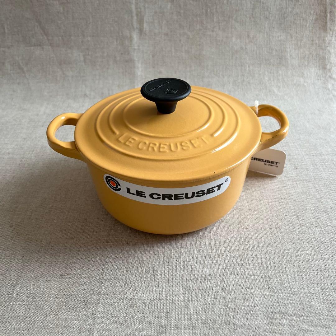 LE CREUSET ココットロンド 両手鍋 16cm イエロー Le Creuset（ル・クルーゼ） 公式 鍋 IH IH対応 両手鍋