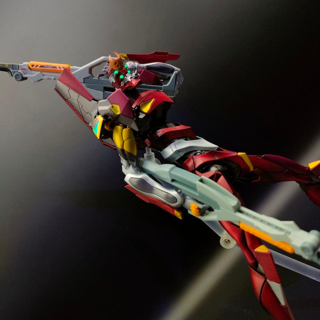 エヴァンゲリオン 弐号機 RG ESVシールド装備 アスカ 【全塗装完成