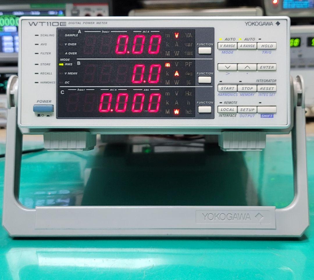 Yokogawa デジタルパワーメーター 15V-600V 500mA-20A Yokogawa 204103 Portable Single-Phase Standard Wattmeter, 5/25 A
