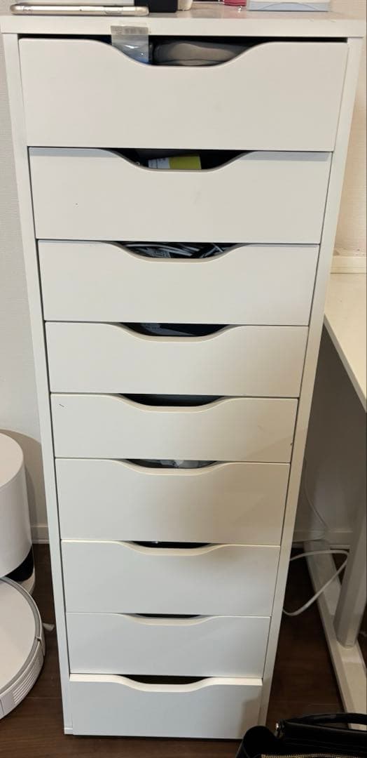 ikea イケア ALEX アレクス(引き出し×9) チェスト ikea イケア ALEX アレクス(引き出し×9) チェスト - メルカリ