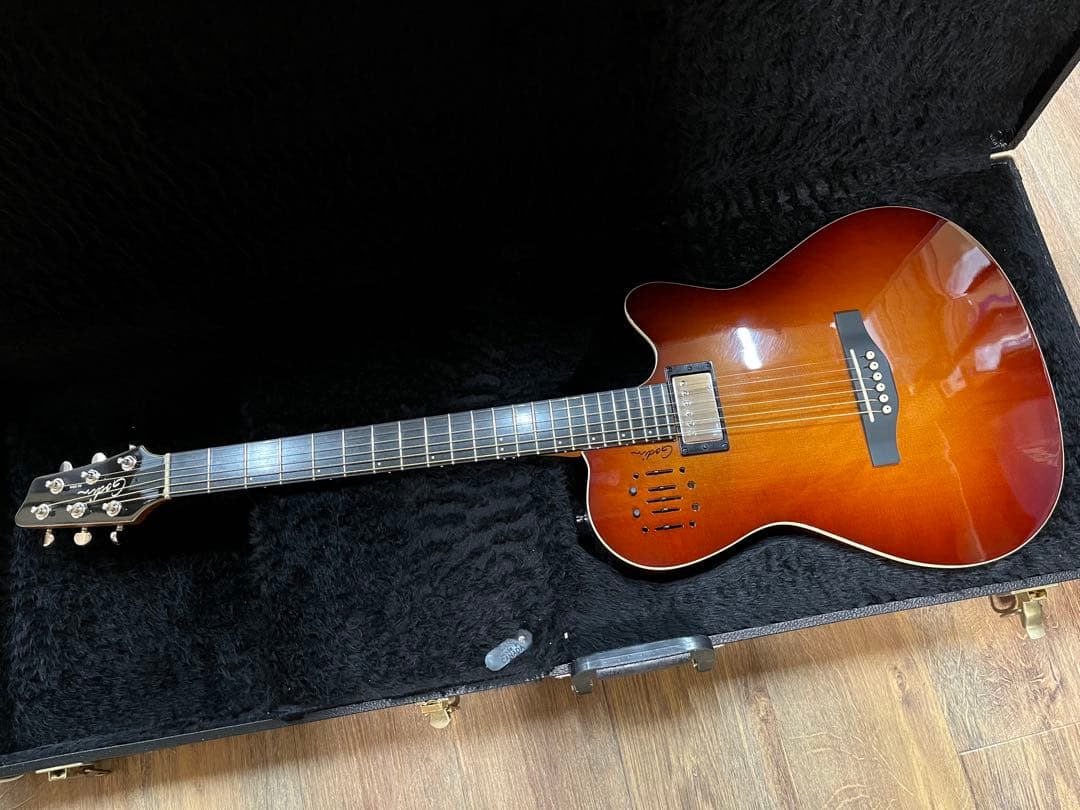 【ハードケース付】 Godin A6 Ultra cognac burst GODIN GUITAR ( ゴダンギター ) A6 ULTRA Cognac Burst HG 送料無料