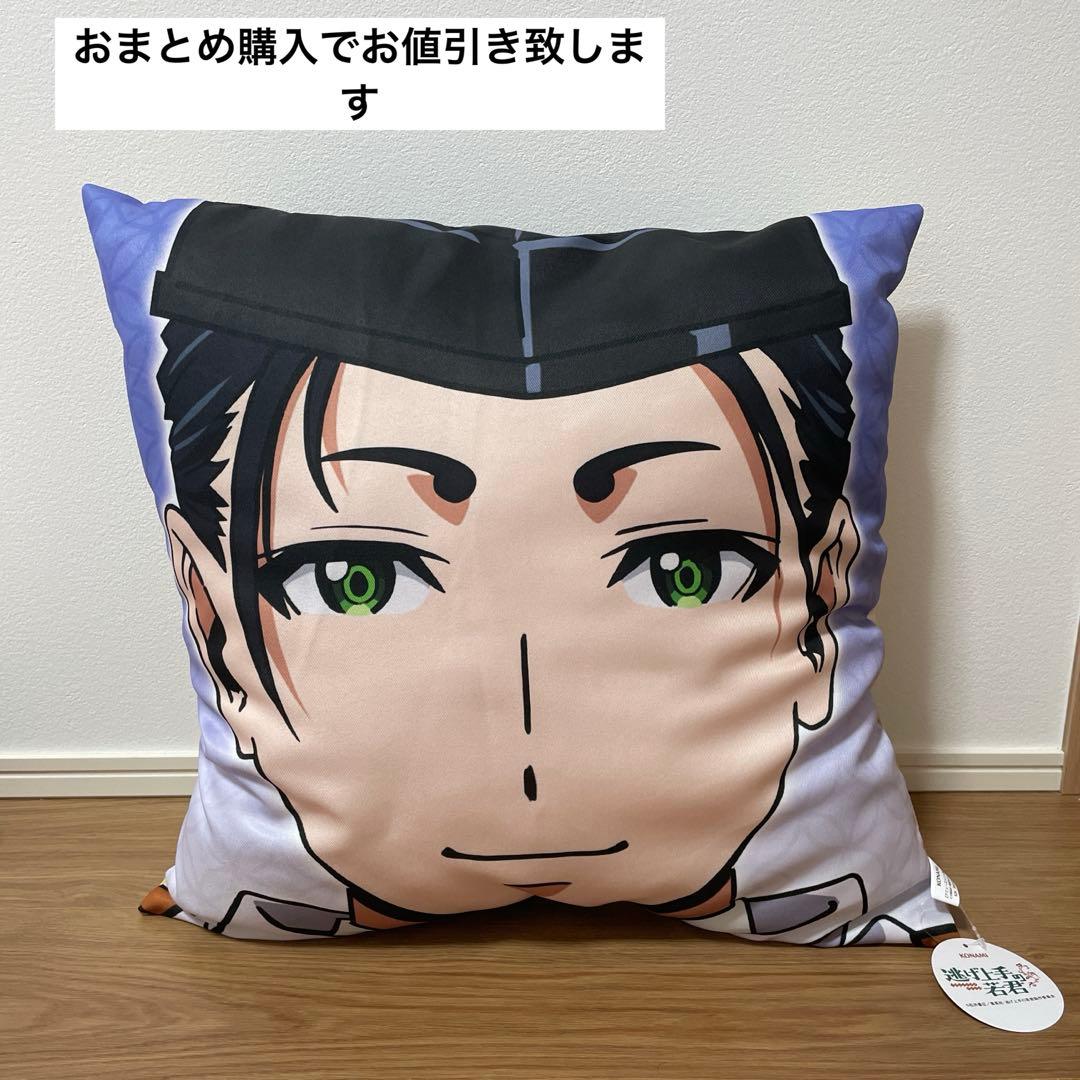 かをりん 逃げ上手の若君 諏訪頼重フェイスクッション 逃げ上手の若君 アクリルスタンド／諏訪頼重: キャラグッズ