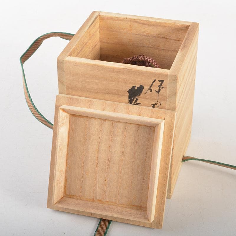 eyeknow74様専用 伊賀西山窯坂本瀧山作茶入古代和更紗仕覆付V R6732