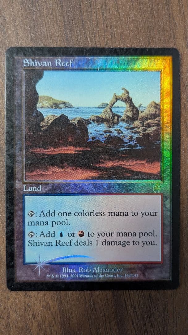 シヴの浅瀬 Shivan Reef Foil 買取：【Foil】《シヴの浅瀬/Shivan Reef》[10ED] 土地R | 日本最大級