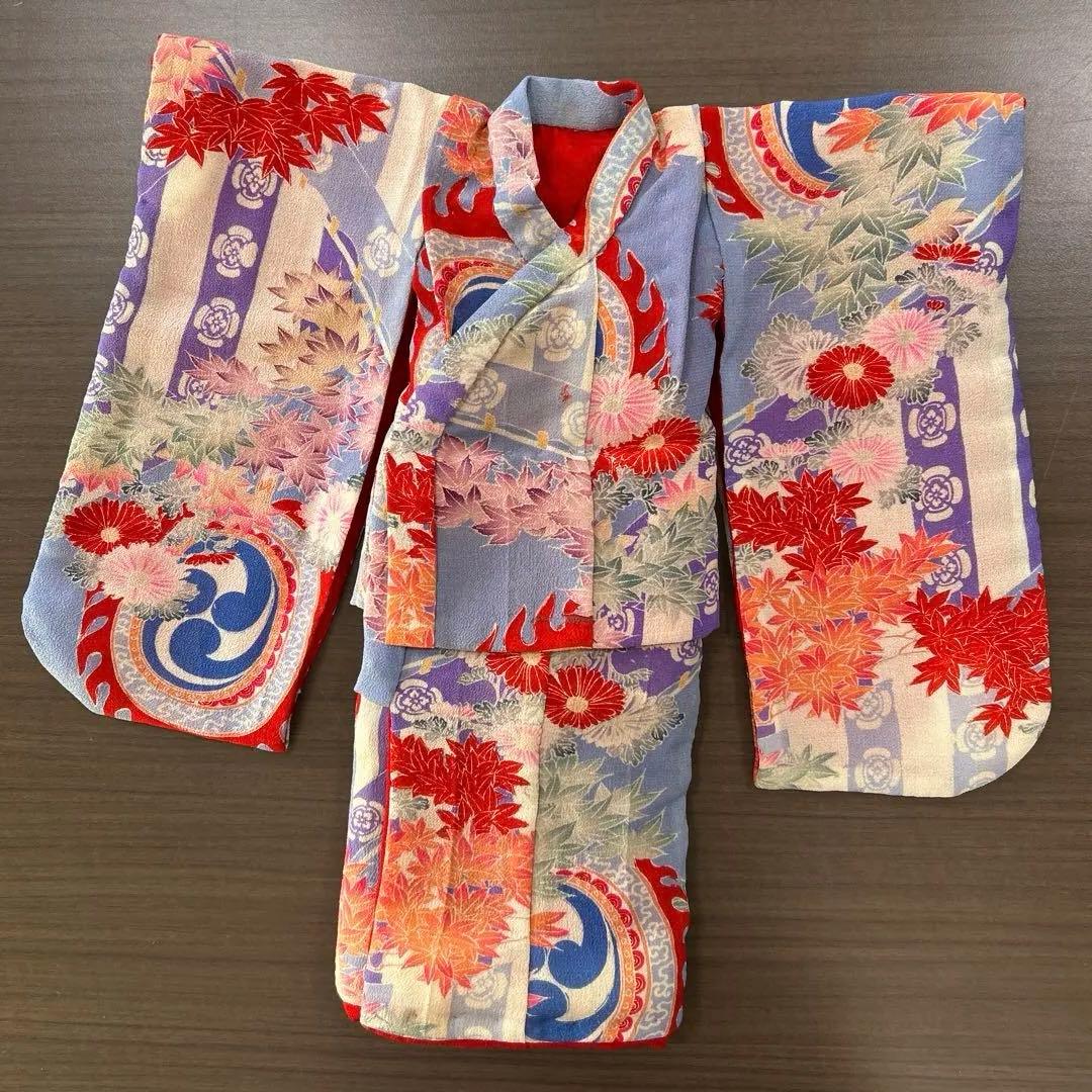 江戸縮緬★人形用着物 28cmドール用／着物（男子用）【A】 | PETIQUE mimi ～プティック ミミ～