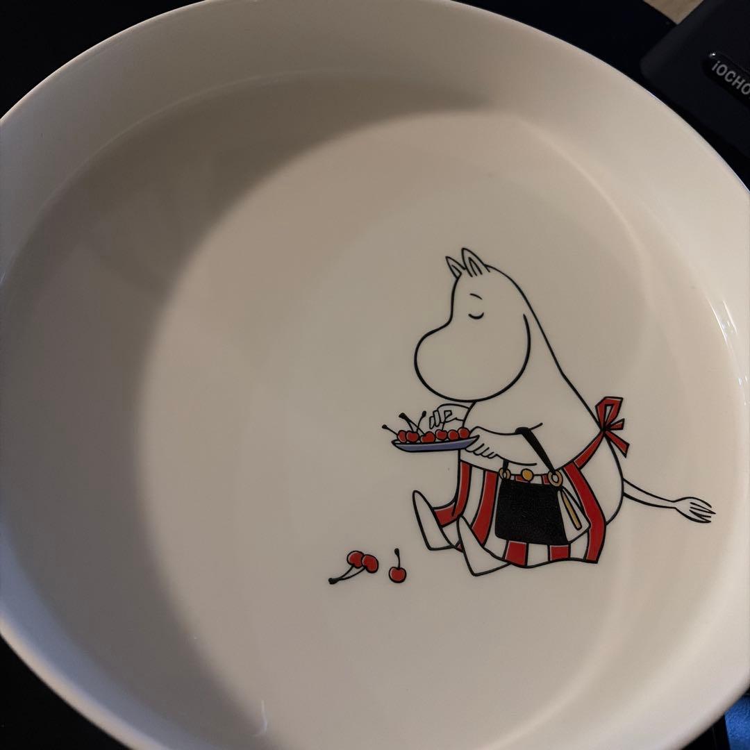 ムーミン　パイ皿　アラビア LOVE 30周年限定】｜アラビア｜ムーミン｜パイディッシュ｜28cm｜Love