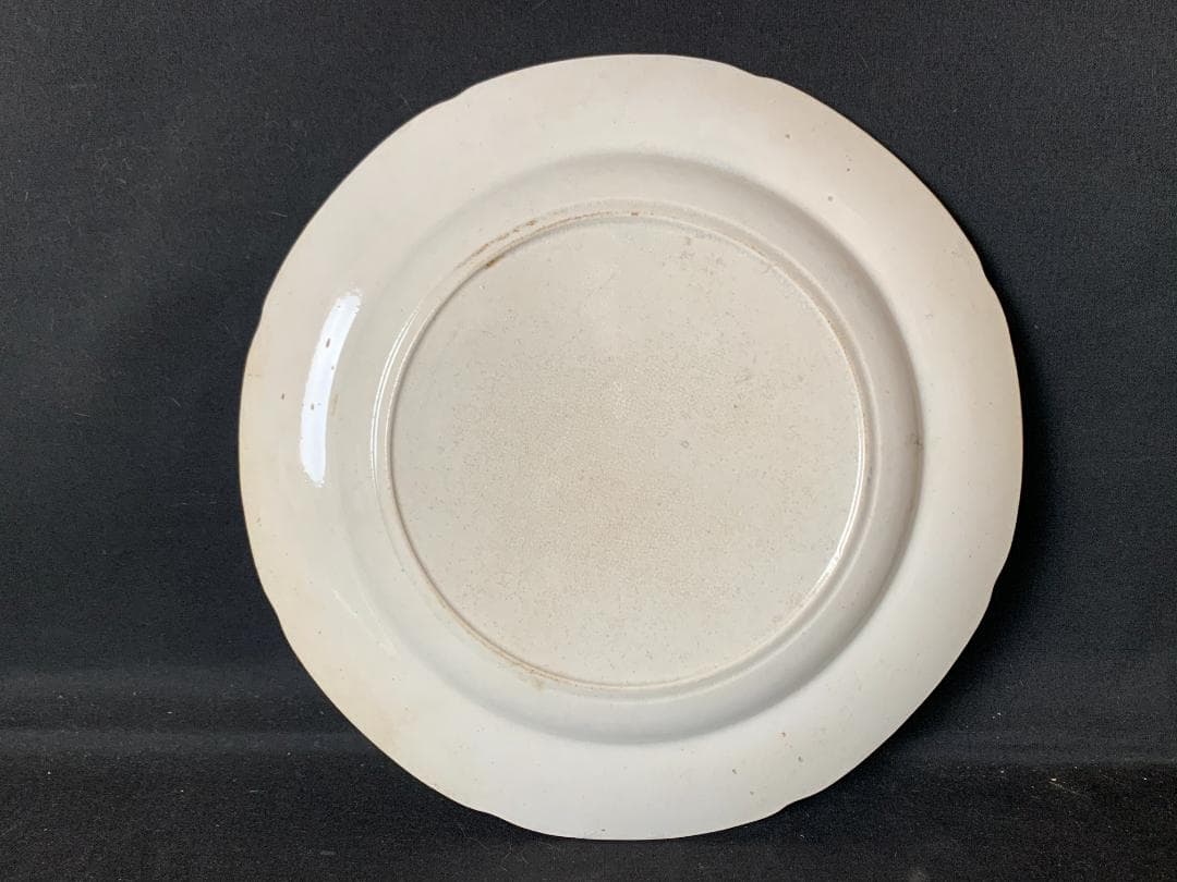 オランダ デルフト 染付コバルト 花文皿 18～19世紀 810 - メルカリ