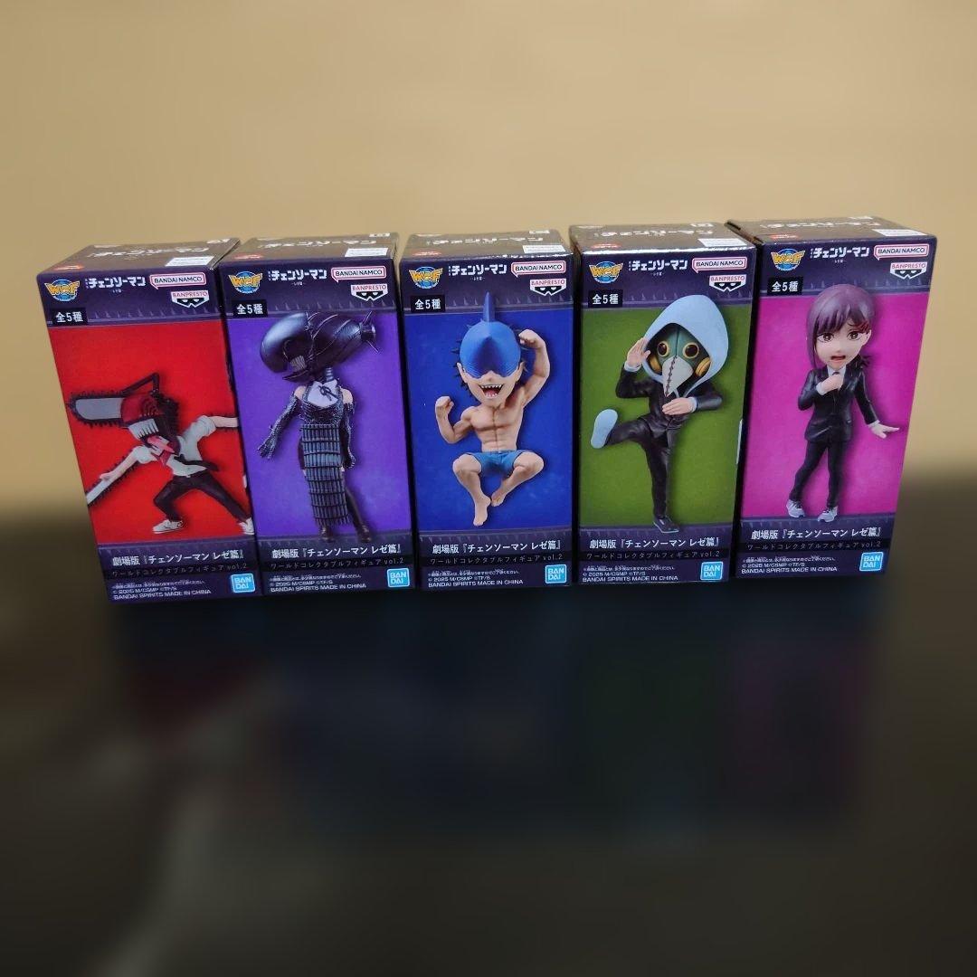 チェンソーマン フィギュア レゼ編 5体セット 新品未開封】5体セット