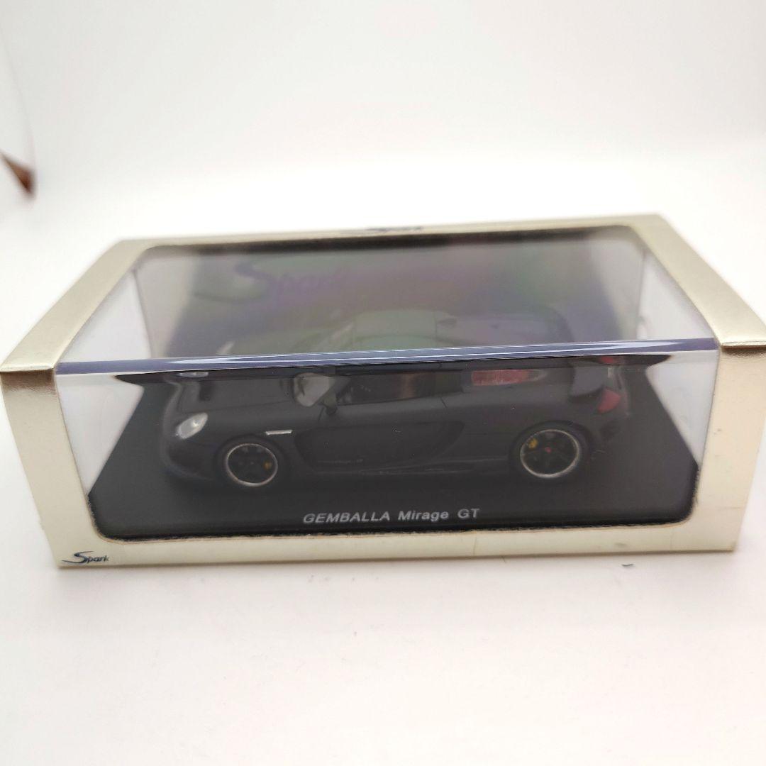 スパーク 1/43 ポルシェ ゲンバラミラージュGT マットブラック 希少色