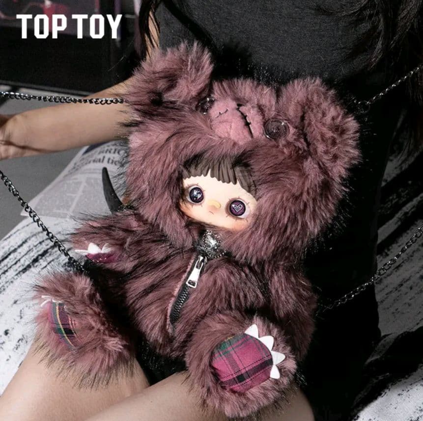 MayMei 反逆ぬいぐるみシリーズ 400％【ピンク クマ 恋愛】リュック