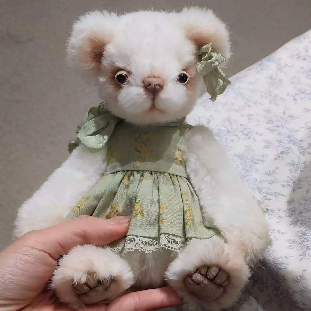 大人しい白熊ちゃん テディベア アーティストベア 海外作家様 ハンドメイド くま 2026年最新】海外アーティストベアの人気アイテム - メルカリ