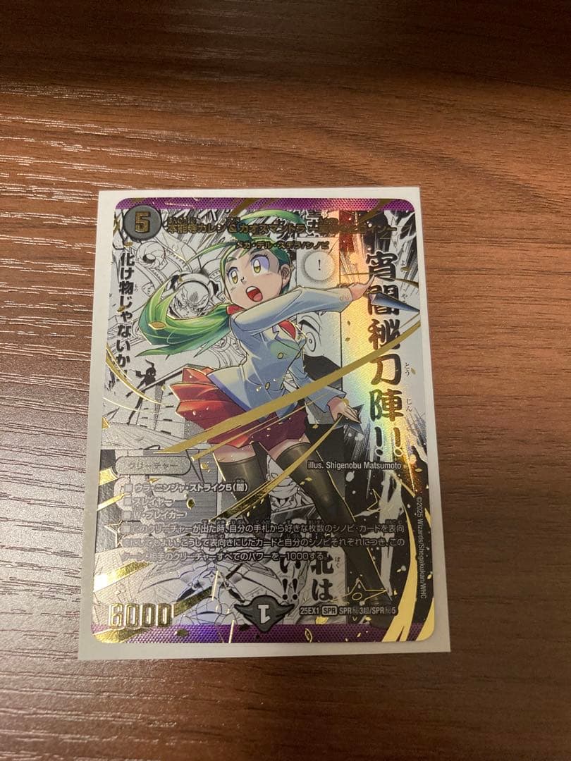 本能寺カレン&カオスマントラー裏切りのヒロインー シークレット シク コミパラ デュエル・マスターズ DXカードスリーブ 本能寺カレン＆カオスマントラ