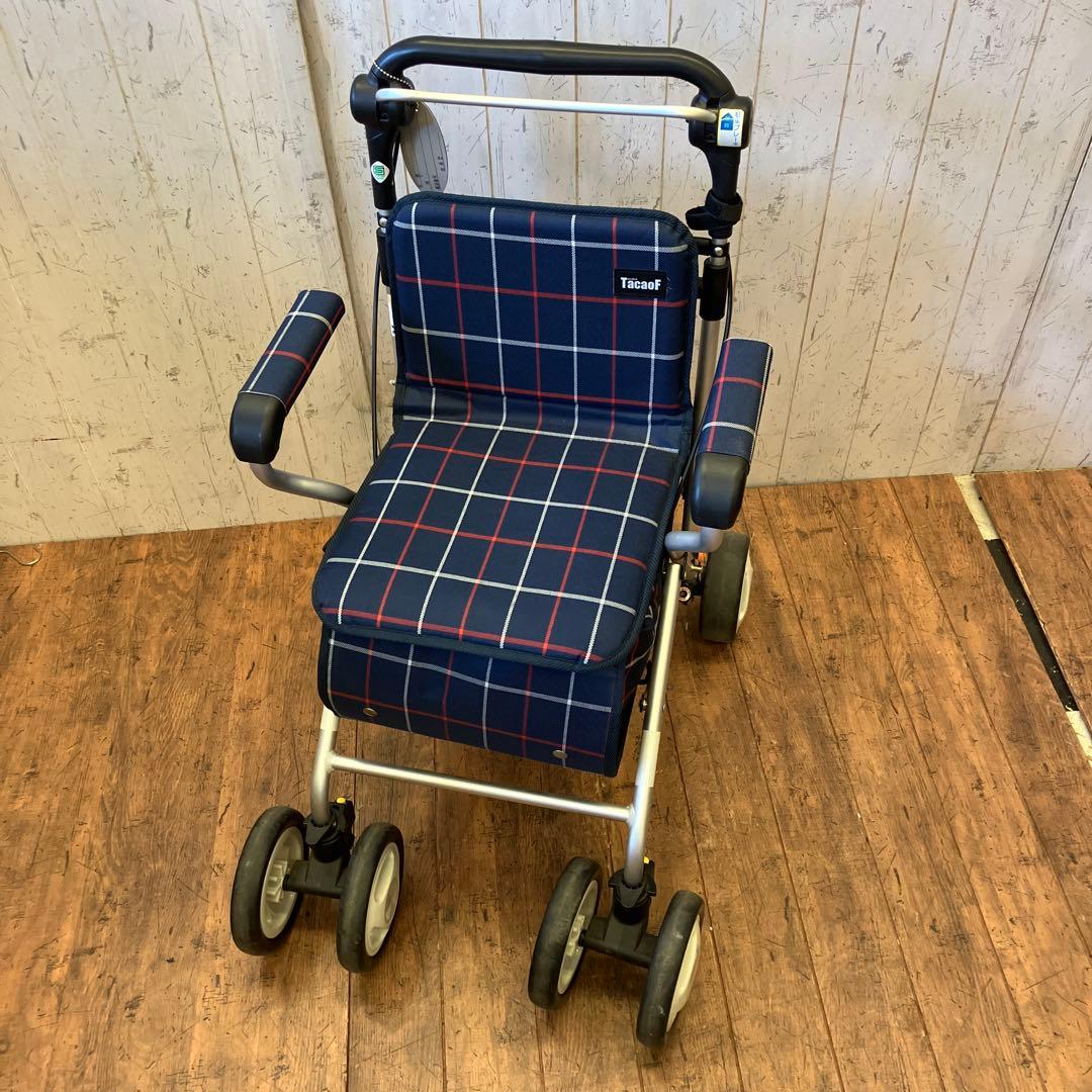 幸和 シルバーカー TacaoF チェック柄 シルバーカー 座れる 折りたたみ式 楽天市場】【期間限定特別価格】シルバーカー 【幸和製作所(テイコブ