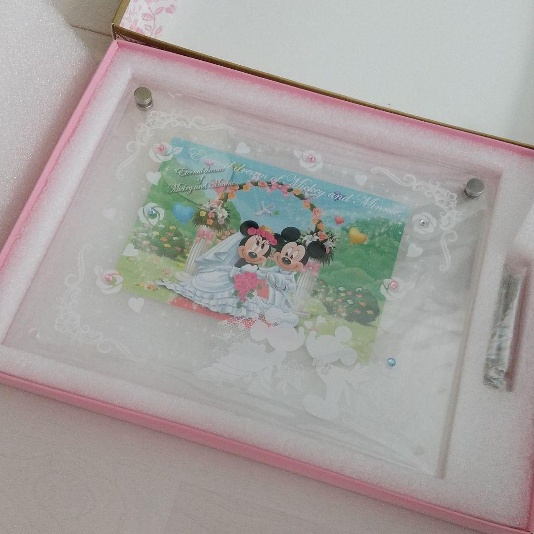 ディズニー プレミアムウェディングドリームラインストーン付フォト