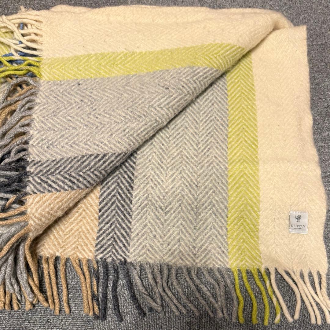 KLIPPAN クリッパンBirka ビルカ ブランケット ひざ掛け アース - メルカリ