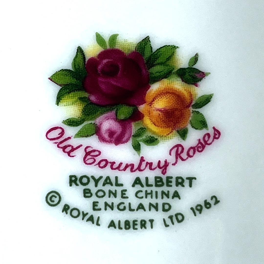 未使用品ロイヤルアルバート オールドカントリーローズ　20.5cm　プレート5枚