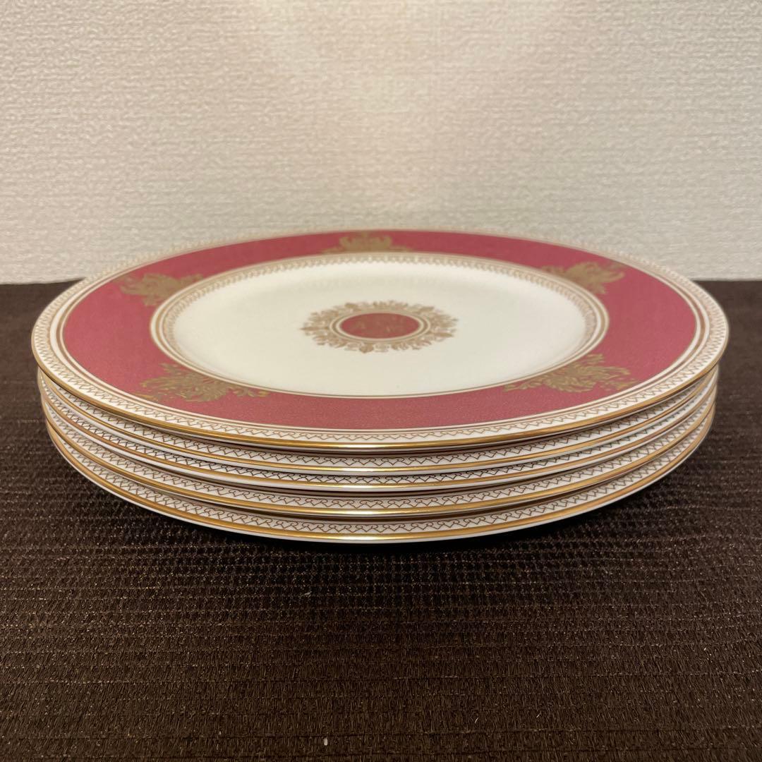 ウェッジウッド　コロンビア　パウダールビー　ディナープレート　27.5cm