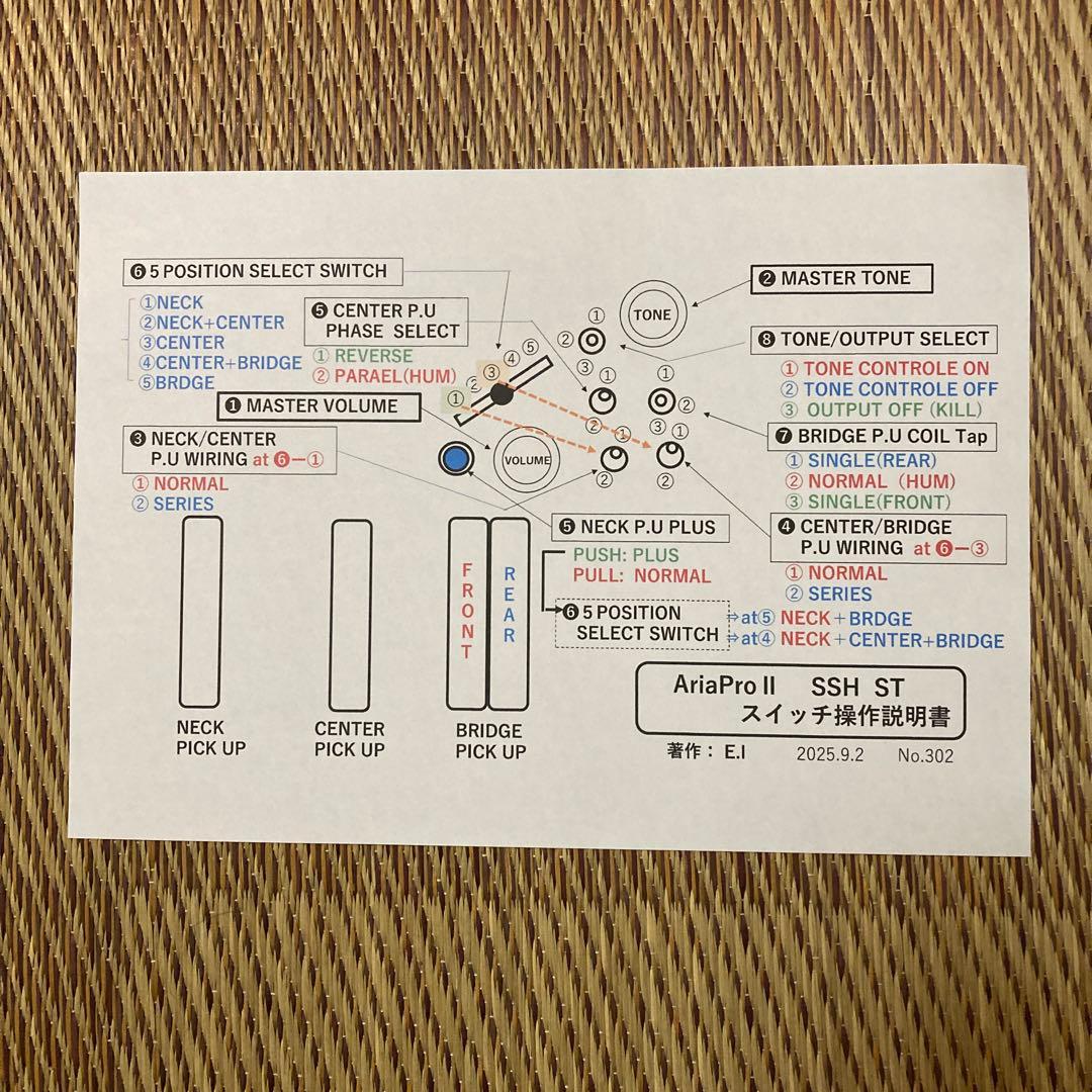 ☆美品 新機能満載 AriaPro II MA SSH ST - メルカリ