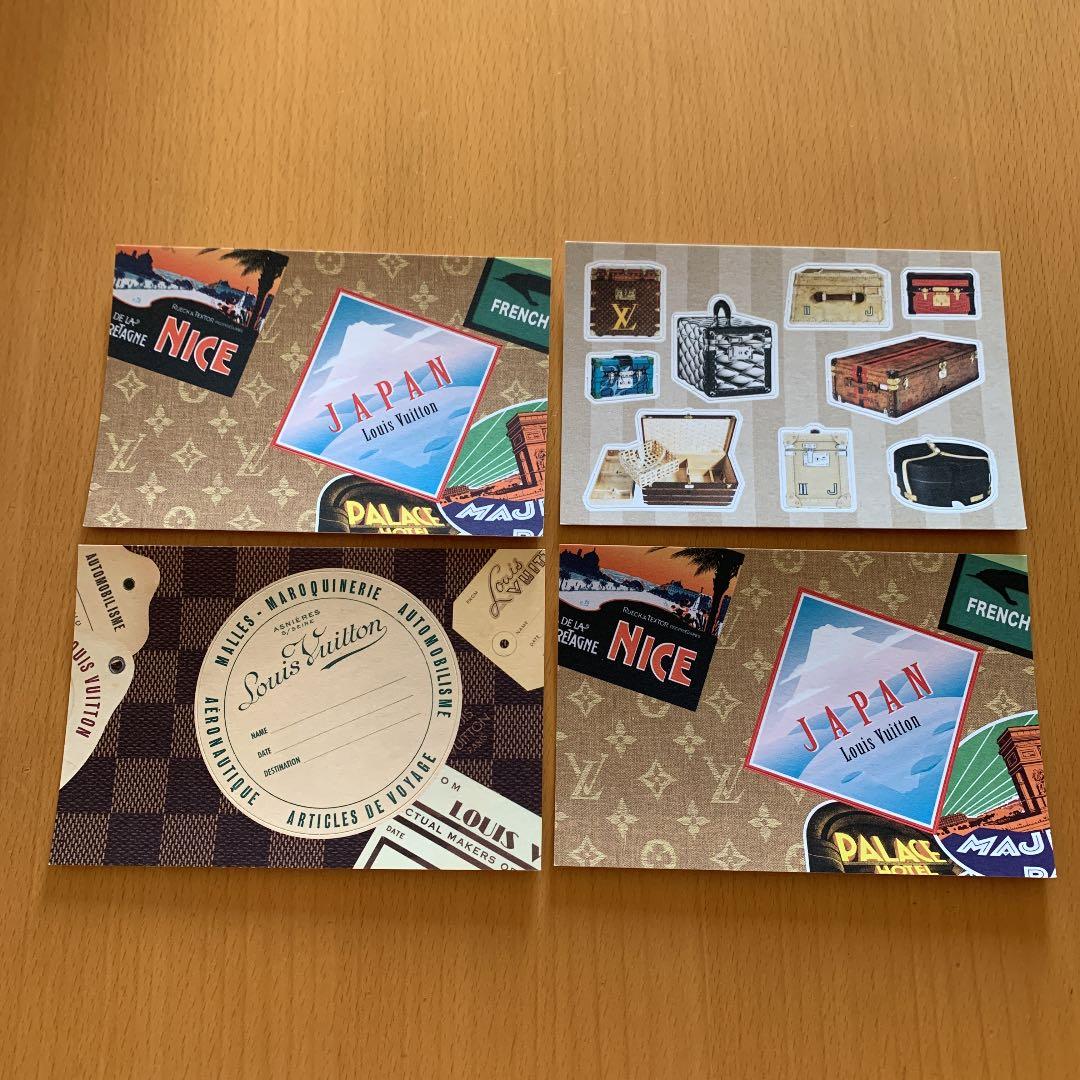 LOUIS VUITTON ルイヴィトン ポストカード 非売品 希少 - メルカリ