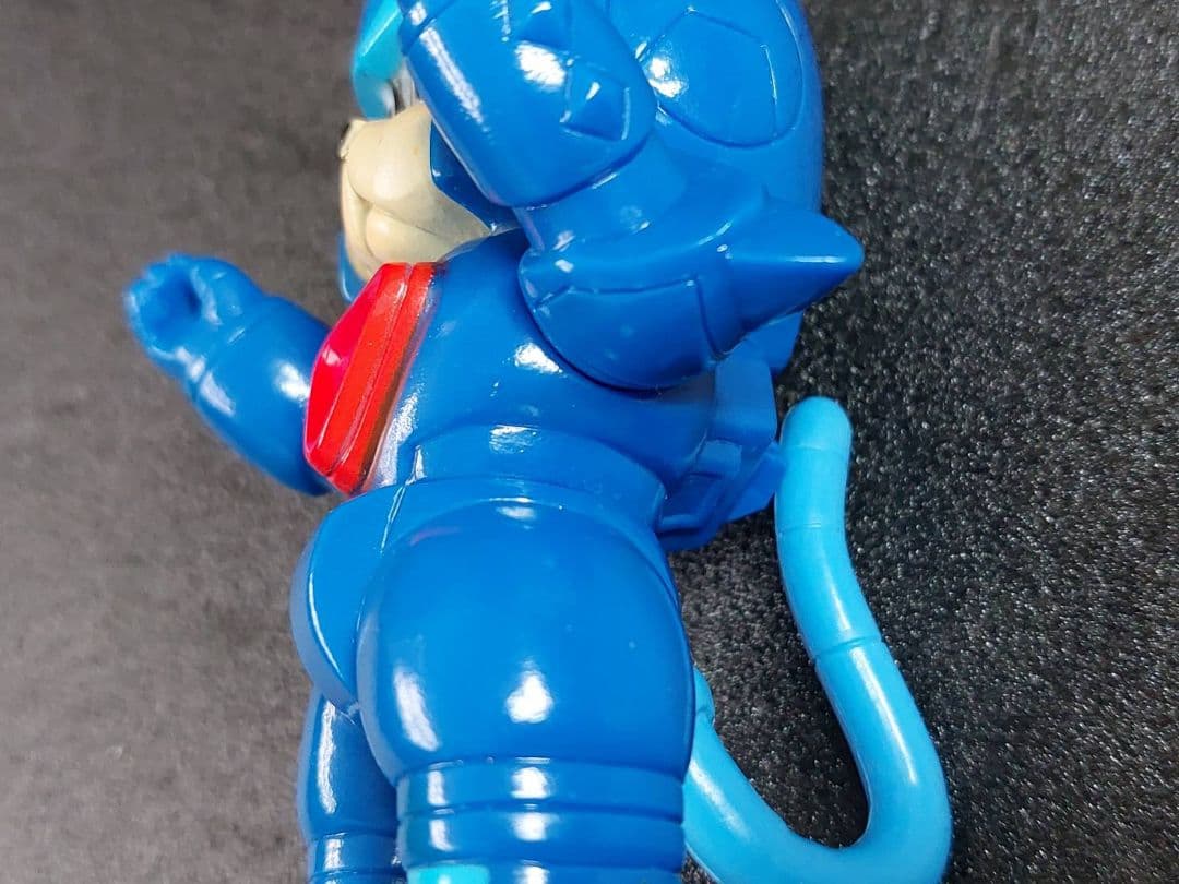 キャッ党忍伝 てやんでえ スカシー 1990 ソフビ フィギュア バンダイ