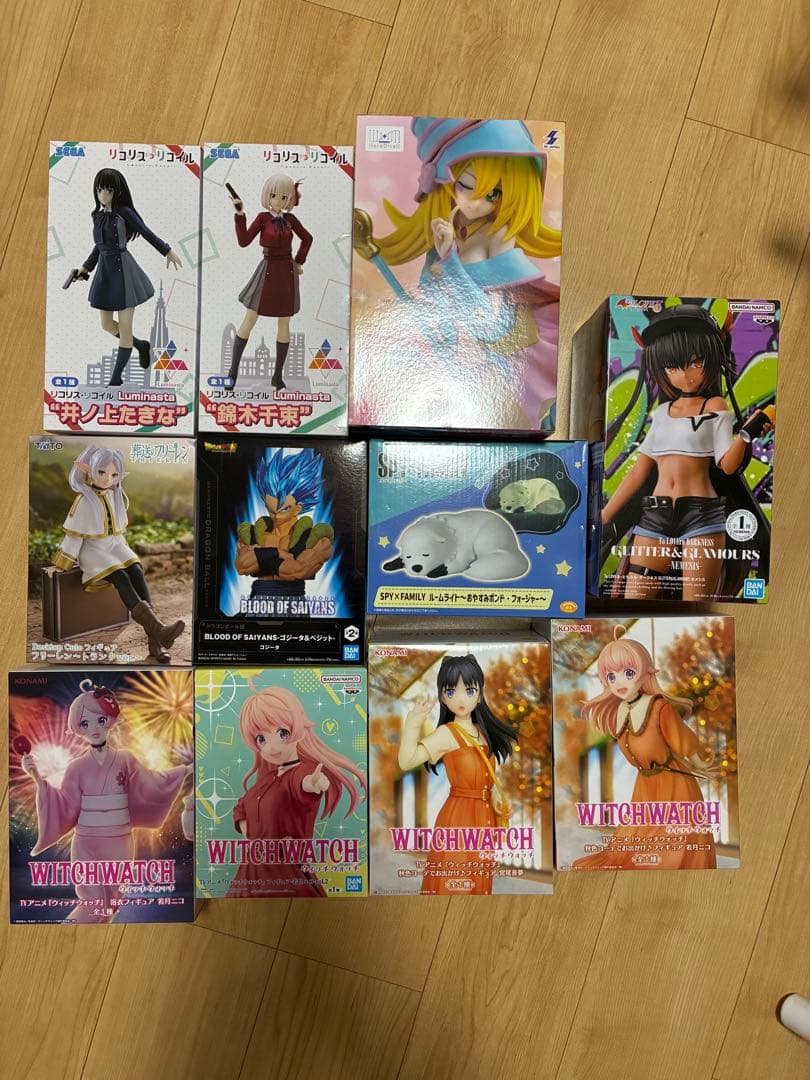 匿名配送！美少女キャラクター等フィギュア11点セット！ プライズ 五等分の花嫁」一花、二乃、三玖が“セクシー小悪魔”で誘惑!? 網タイツ