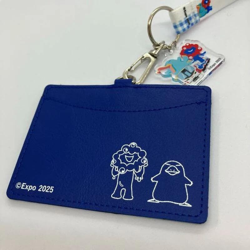【新品未使用】EXPO2025パスケース付ネックストラップ（イコちゃん）《3個》