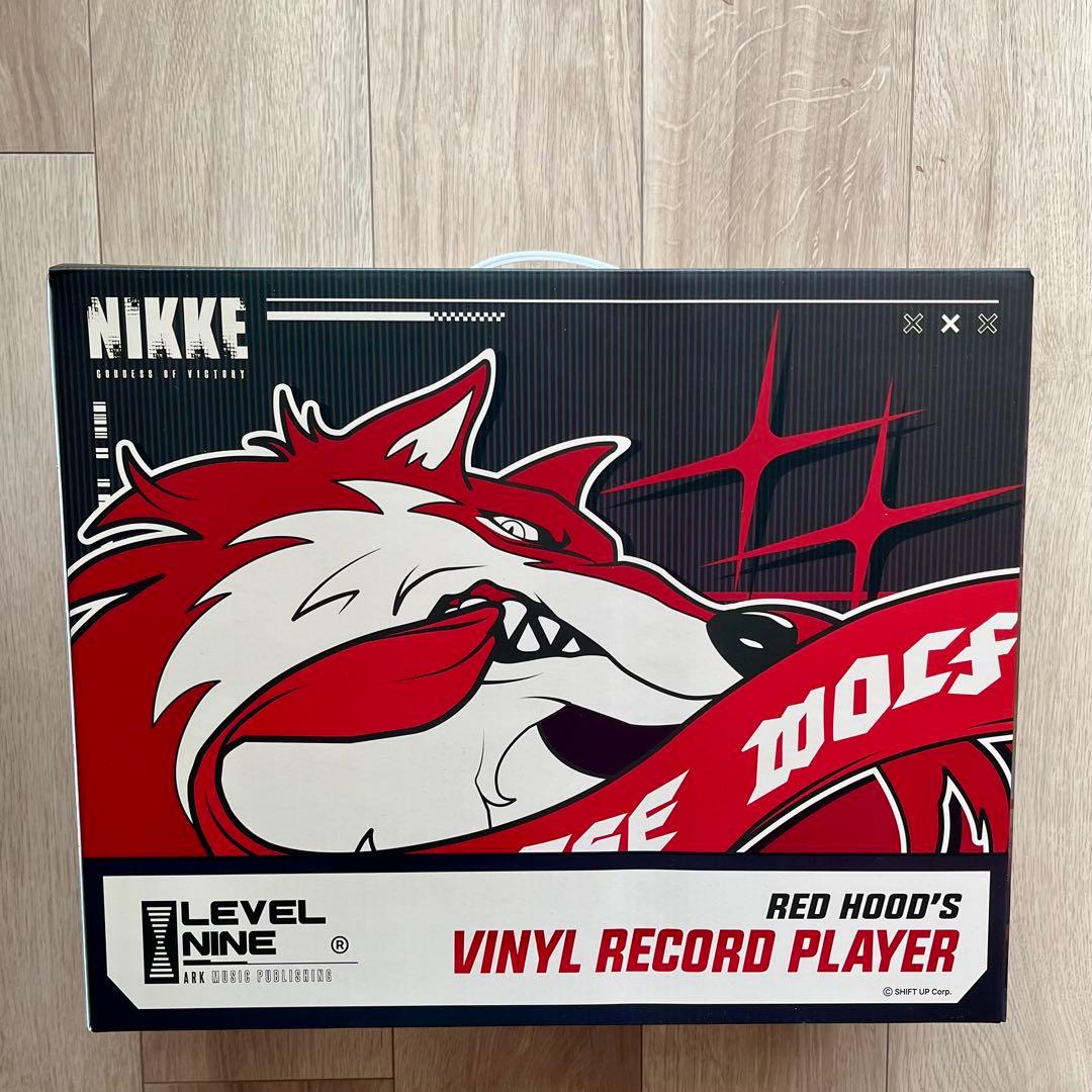 韓国限定 勝利の女神NIKKE レッドフード LPプレイヤー&レコード セット