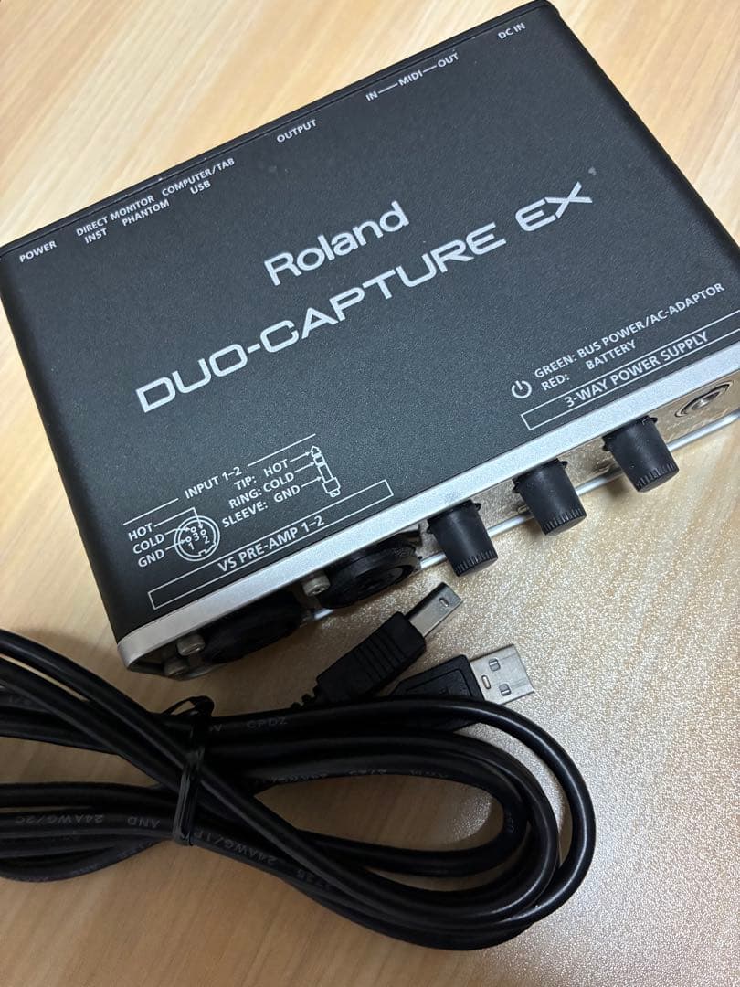 1/31まで【期間限定セール】 Roland Duo-Capture EX 中古品】Roland/オーディオ・インターフェイス/DUO CAPTURE EX -DJ機材