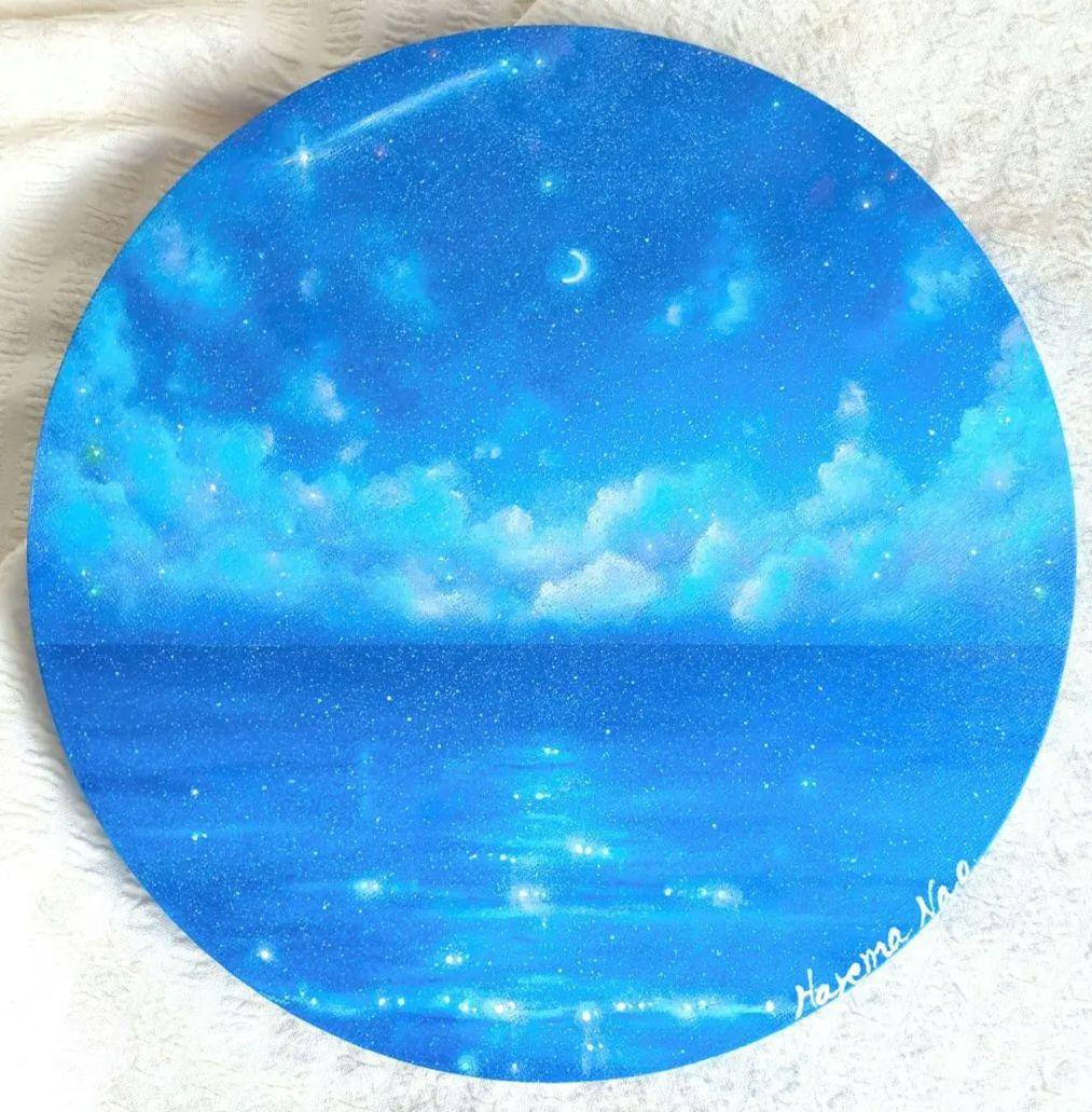 オイルパステル画（25cm）原画 オイルパステル画 225×300mm #オイルパステル #パステル画 #パステル