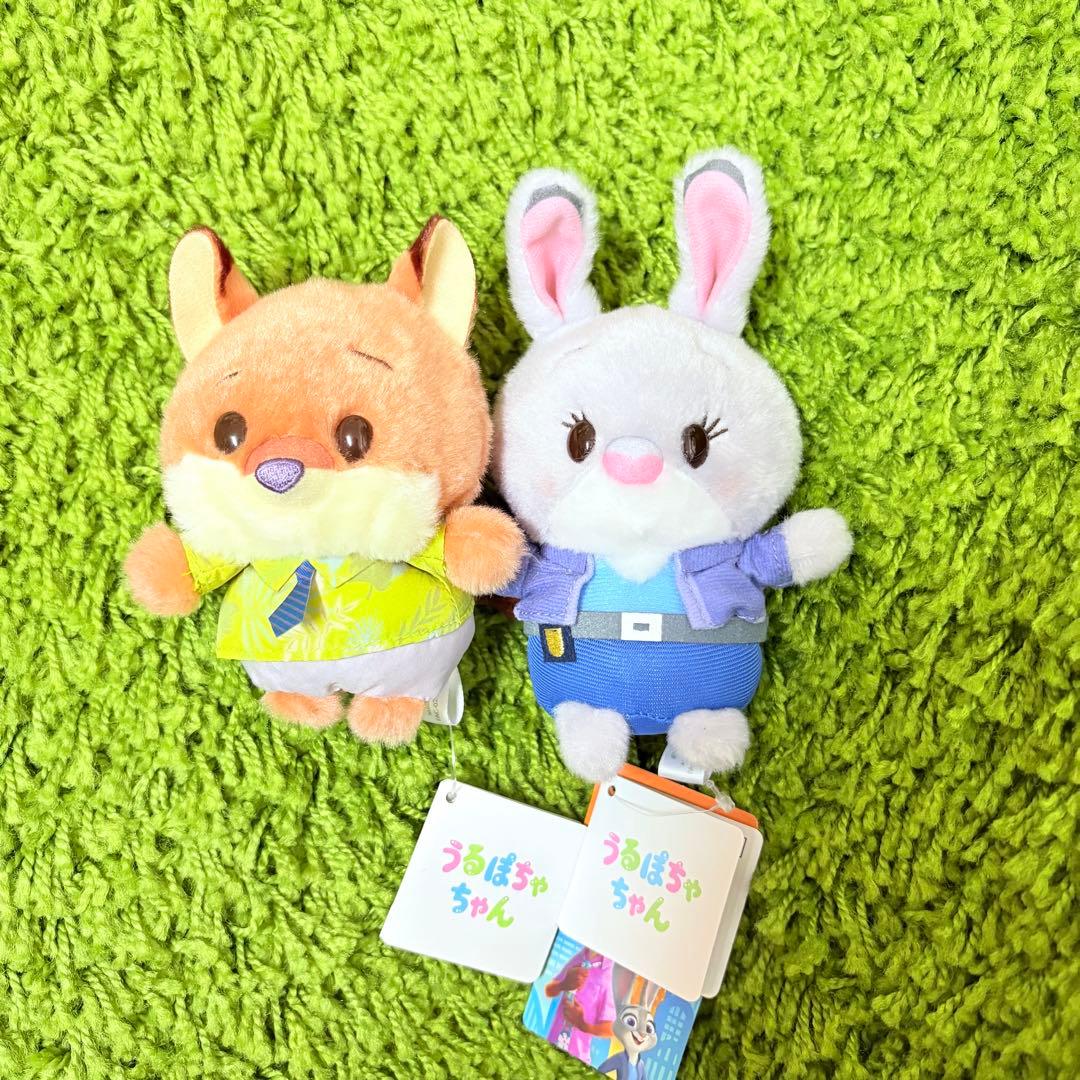 ズートピア ニック ジュディ うるぽちゃちゃん 2点 - メルカリ
