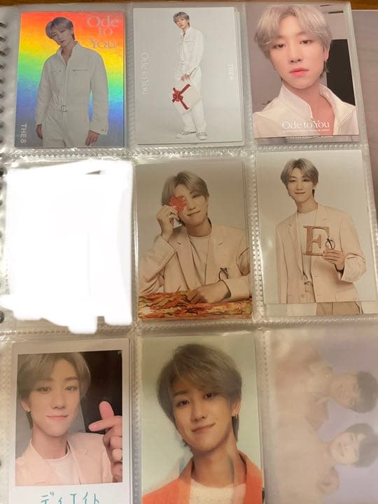 SEVENTEEN トレカ THE8 THE8 SEVENTEEN Attacca CARAT ver. Official Photo card SVT