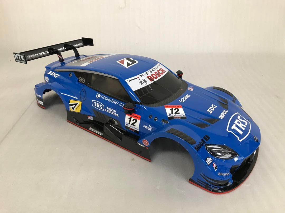 RCタミヤ TRSインパルＺ2025\"ボディ スパーク 1/43 TRS インパル with SDG Z チーム #12 2025 スーパーGT