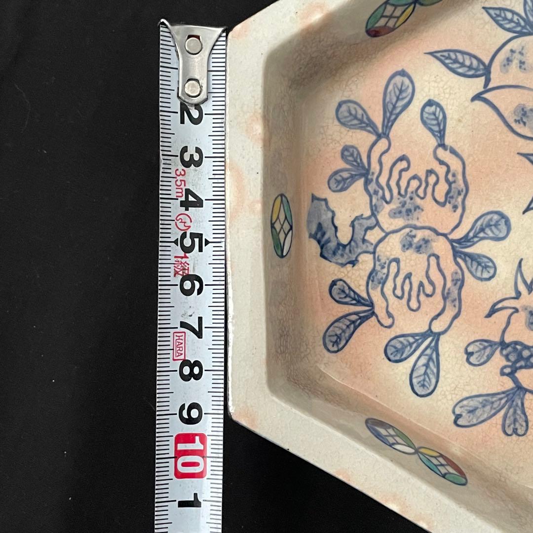 祥瑞窯 浅見五郎助 5代 6代 京焼 清水焼 六角皿 三多図 七宝文 - メルカリ