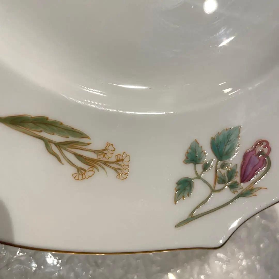 マイセン フローラ ヴェレンシュピールプレート19cm 2客ケーキ皿