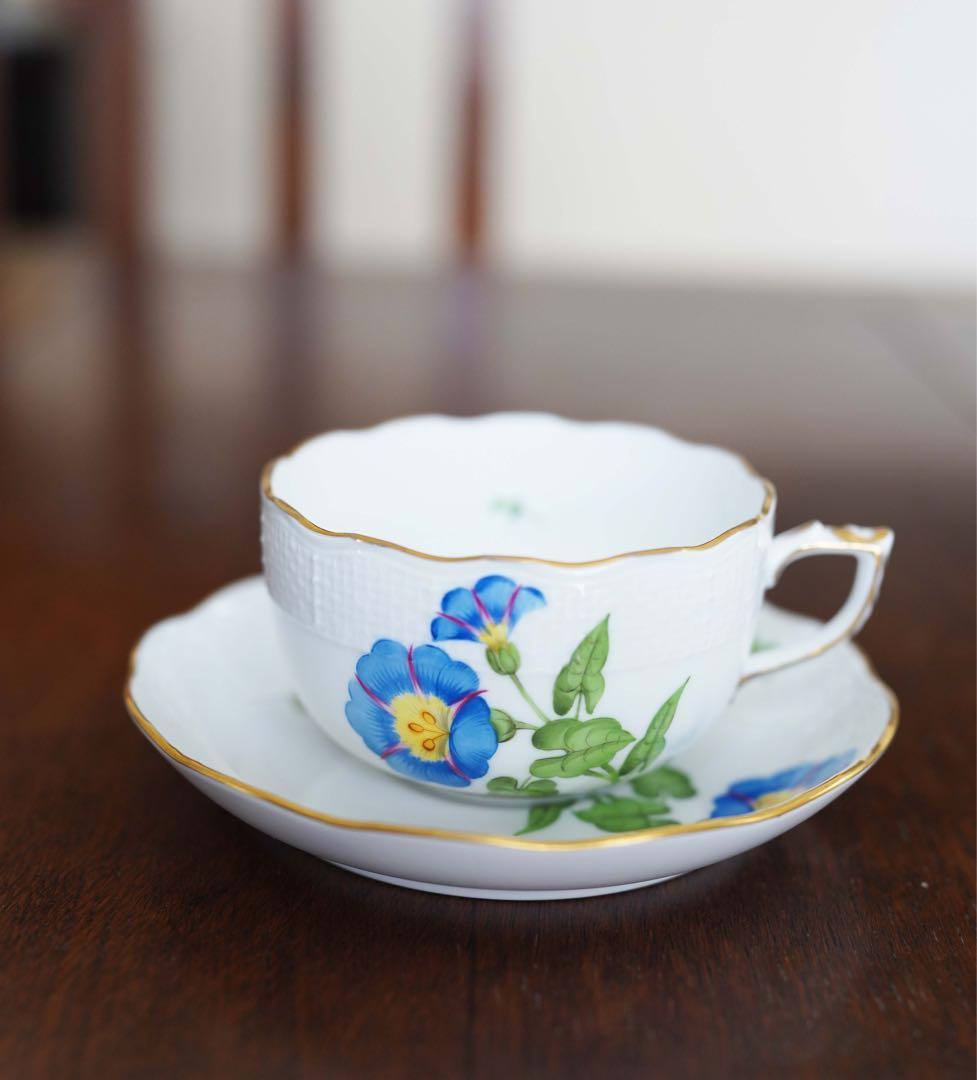 ヘレンド グスターブ GV no. 6 ティーカップ＆ソーサー ヘレンド グスターブ ティーカップ&ソーサー No.6 GV-6-724-0-00