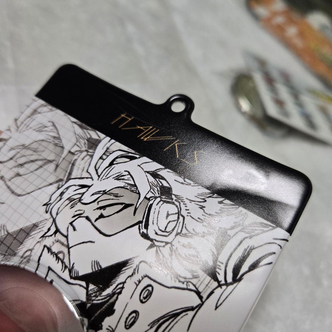 ヒロアカ ホークス デコレクション缶バッジ 特製ホルダー 他 10点