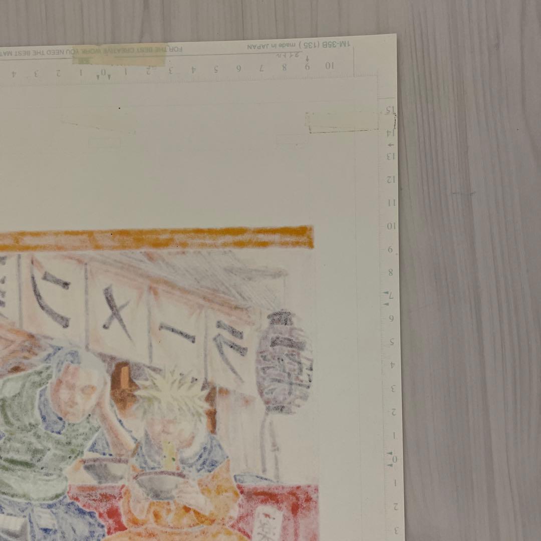 ナルト 複製原画 ナルト、イルカ、一楽【美品】 - メルカリ