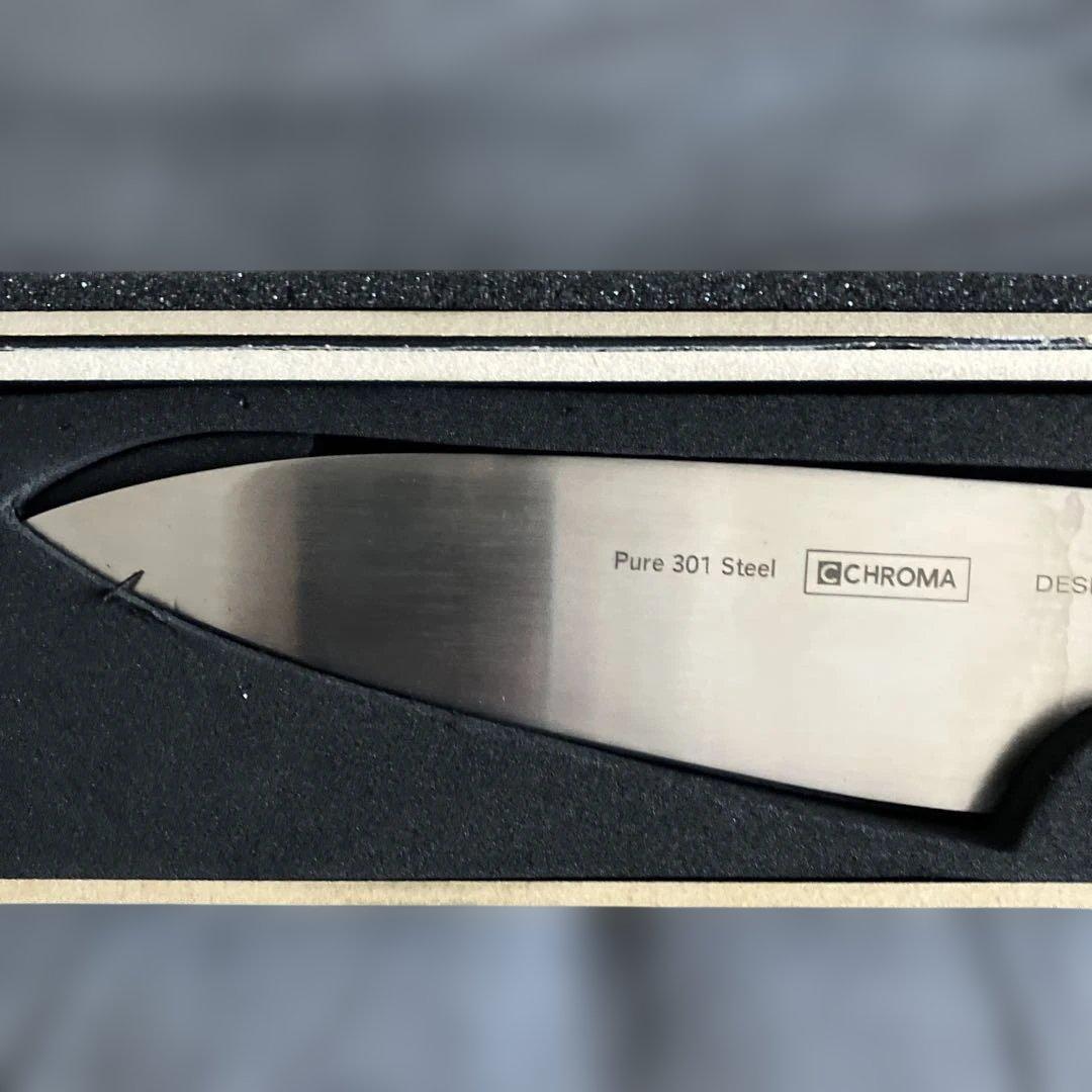 Chroma cutlery 牛刀、三徳、文化、パーリングナイフセットの通販はau