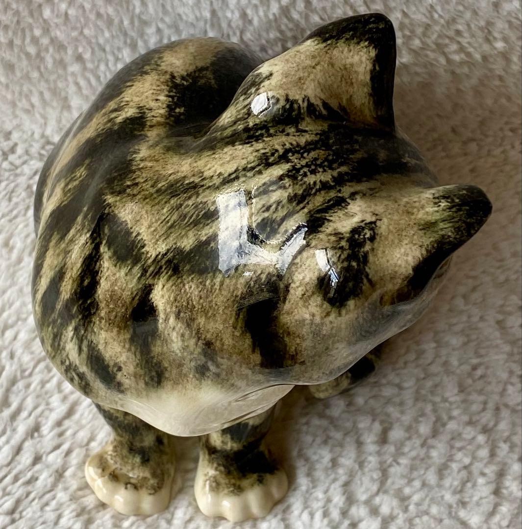 モデルNo.22 ウィンスタンレイキャット 初期作品 見返り猫 貫入無し❣️