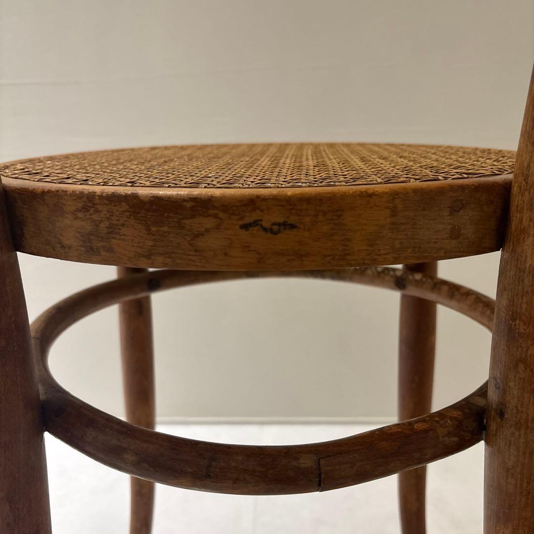 幻の名作】オールドマルニ 伝説の銀行椅子 ベントウッドチェア 孔雀