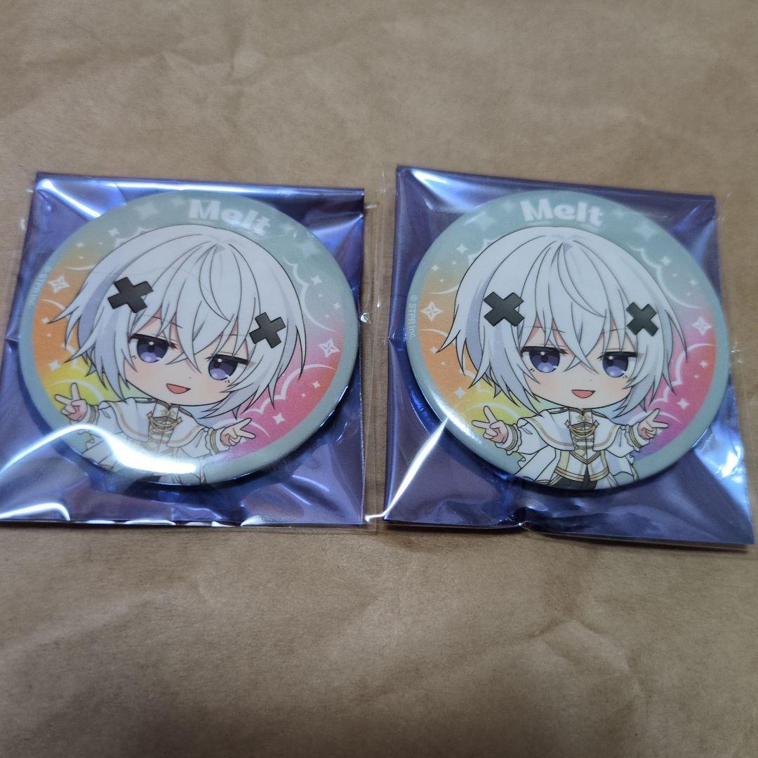 すとふぇす メルト・ダ・テンシ メルトくん めておら 缶バッジ デフォ