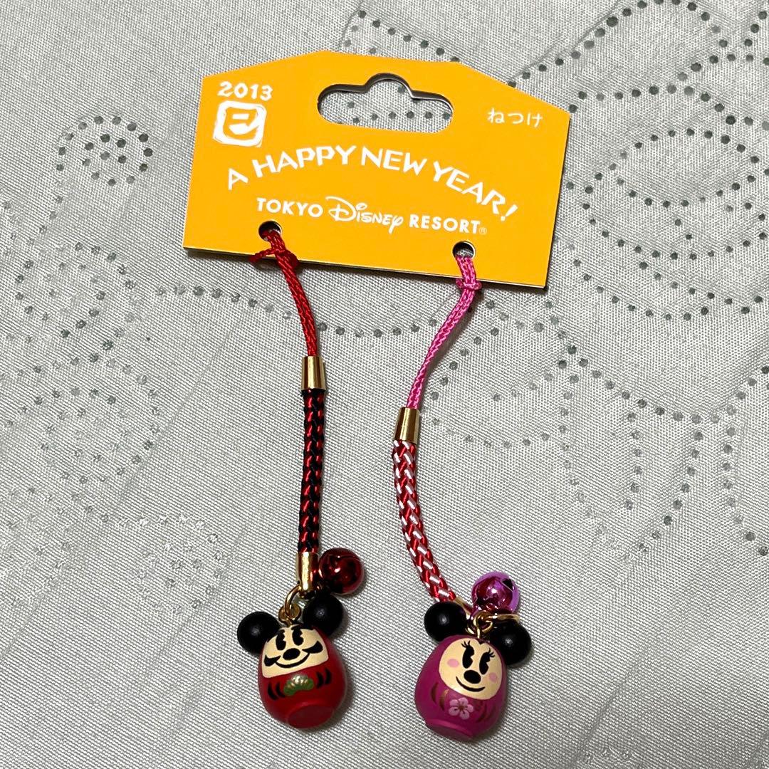 ミッキー&ミニー(根付け)ディズニーリゾート 15点 おまけストラップ
