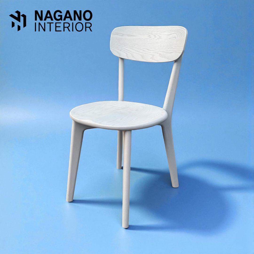 ナガノインテリア フレンドリー ノーマ チェア DC340-1N グレー 廃盤