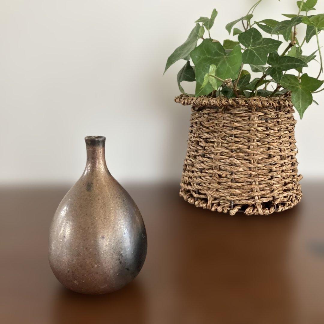 立杭焼 正元窯 一輪挿し 訳あり 金継ぎ用 伝統工芸品 ヴィンテージ