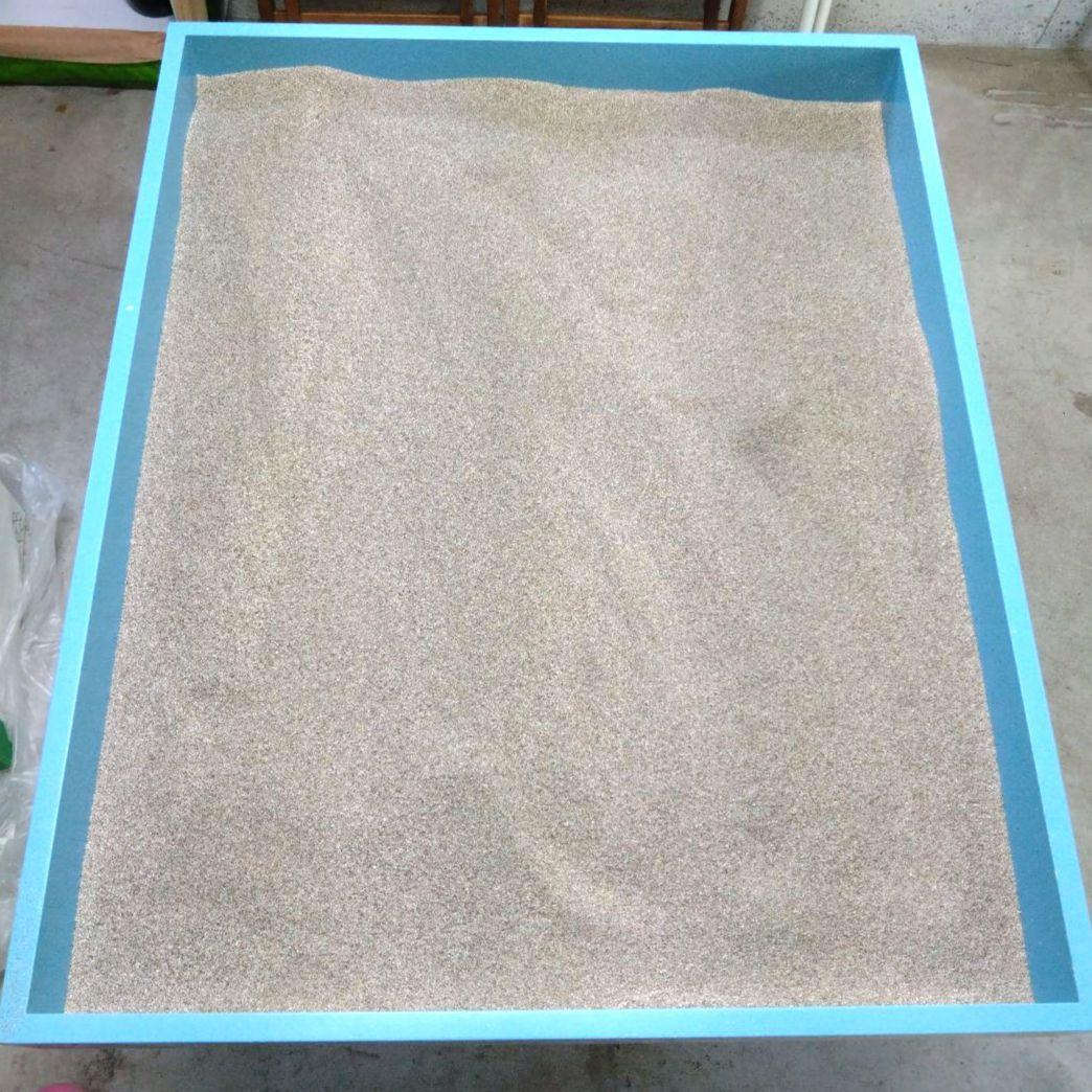 箱庭療法　箱・砂 箱庭療法,セラピー用 木箱 砂箱】 メンタルケア セルフセラピー 箱庭