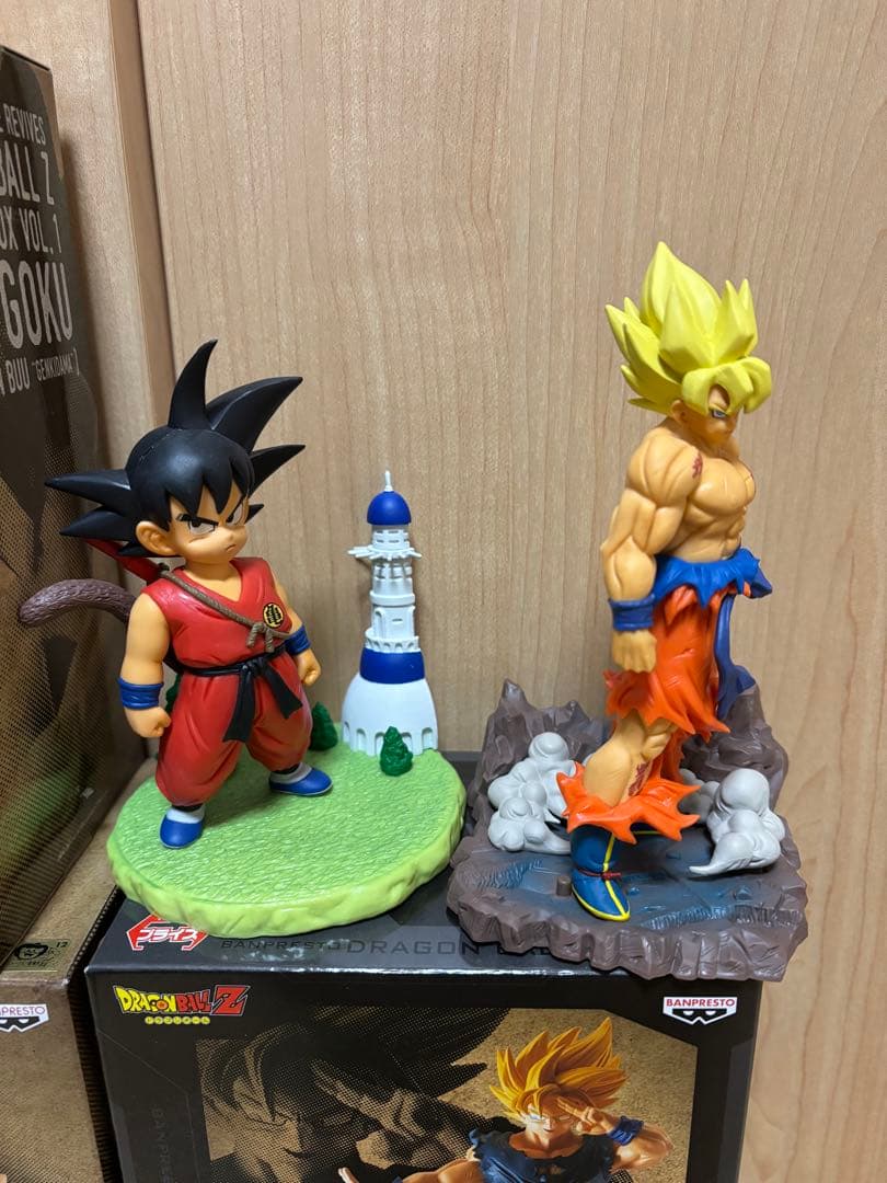 History Box ドラゴンボールZ 孫悟空 フィギュア まとめ売り - メルカリ