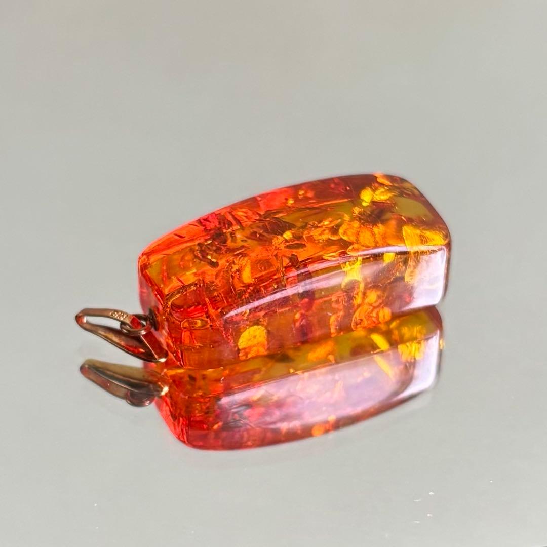 K18 べっ甲 ペンダントトップ アクセサリー べっ甲 ネックレス（N-056） | べっ甲アクセサリー「なにわべっ甲